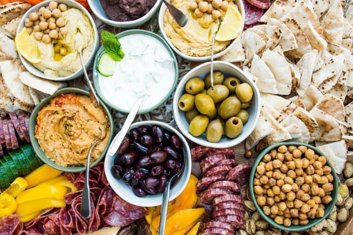 Delicious Epic Greek Charcuterie Board