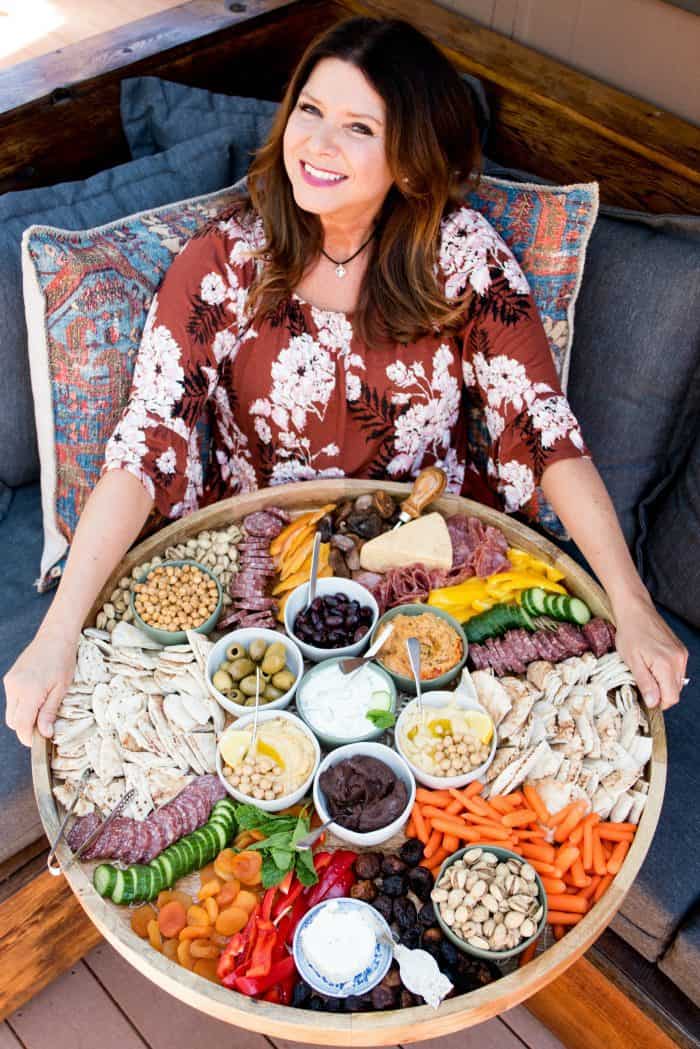 Mediterranean Charcuterie Board - Reluctant Entertainer