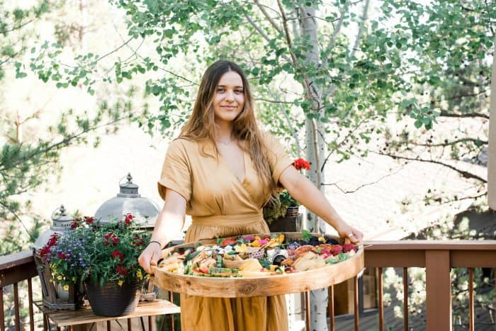 Easy Grilled Fruit Vegetable Charcuterie Board