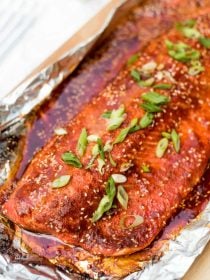 grilled sesame salmon