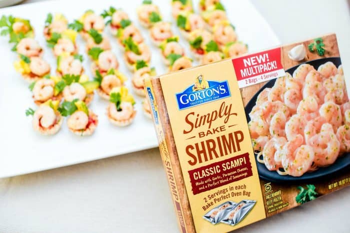 Easy Shrimp Scampi Taco Bites