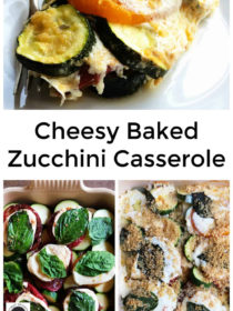 Cheesy Baked Zucchini Casserole