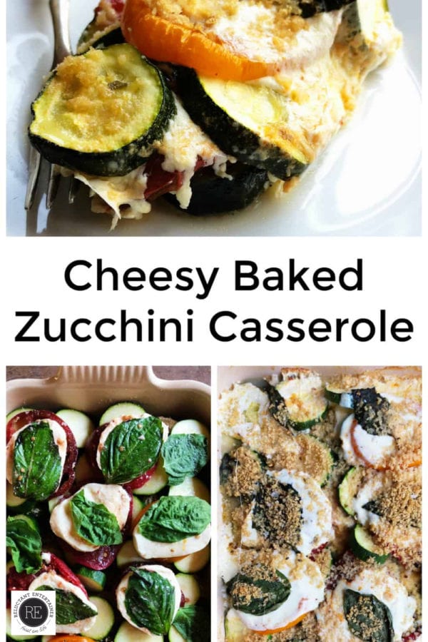 Cheesy Baked Zucchini Casserole