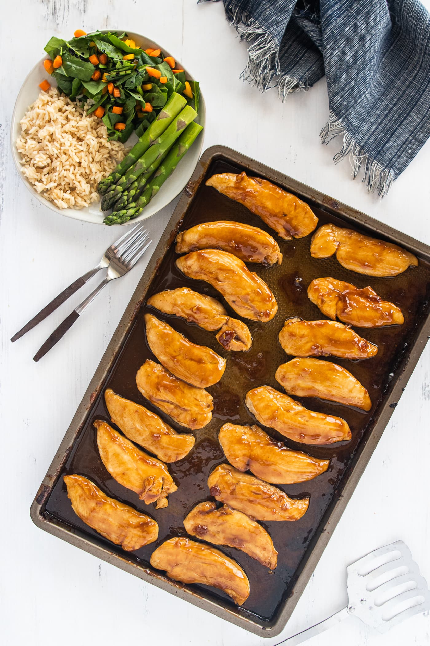 Baked Teriyaki Chicken Tenders Recipe - Reluctant Entertainer