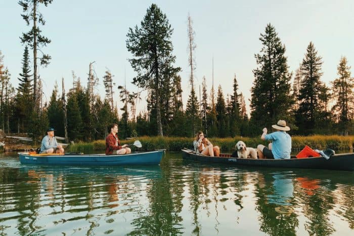 family - Hosmer Lake