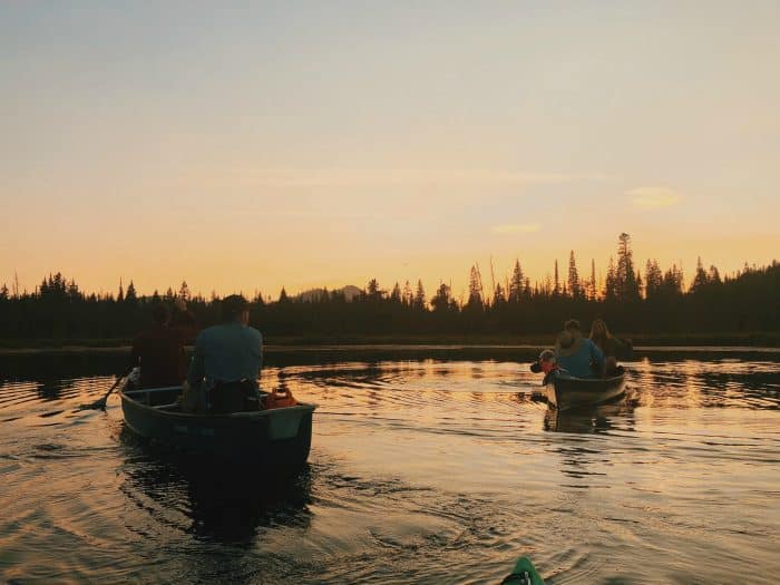 sunset - Hosmer Lake