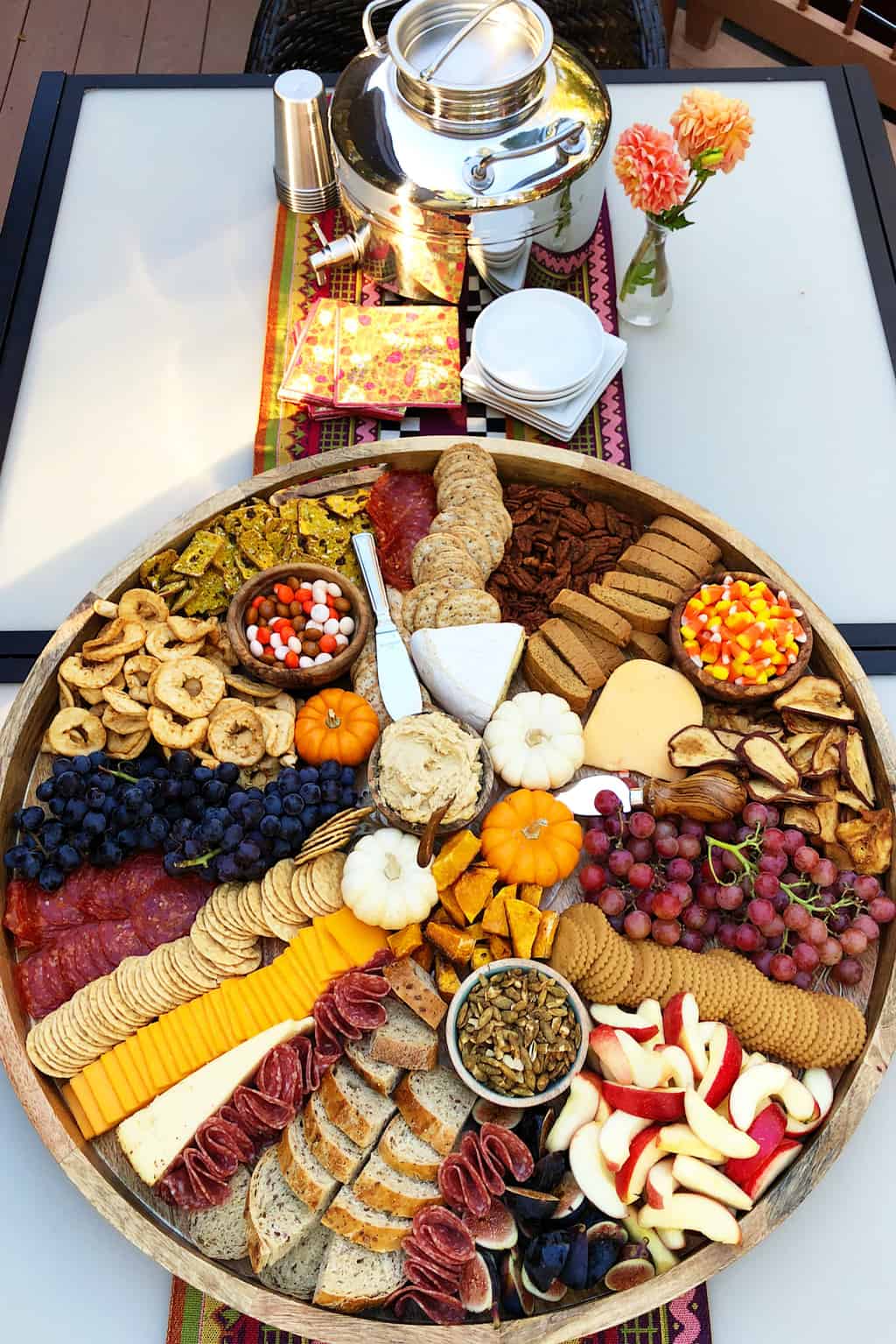 Fall Epic Charcuterie Board - Reluctant Entertainer