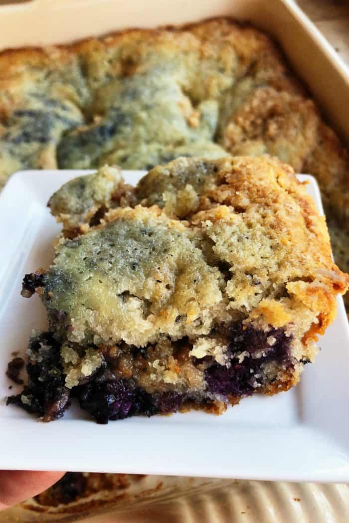 Newfoundland Blueberry Buckle Recipe - Reluctant Entertainer