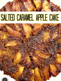Salted Caramel Apple Cake