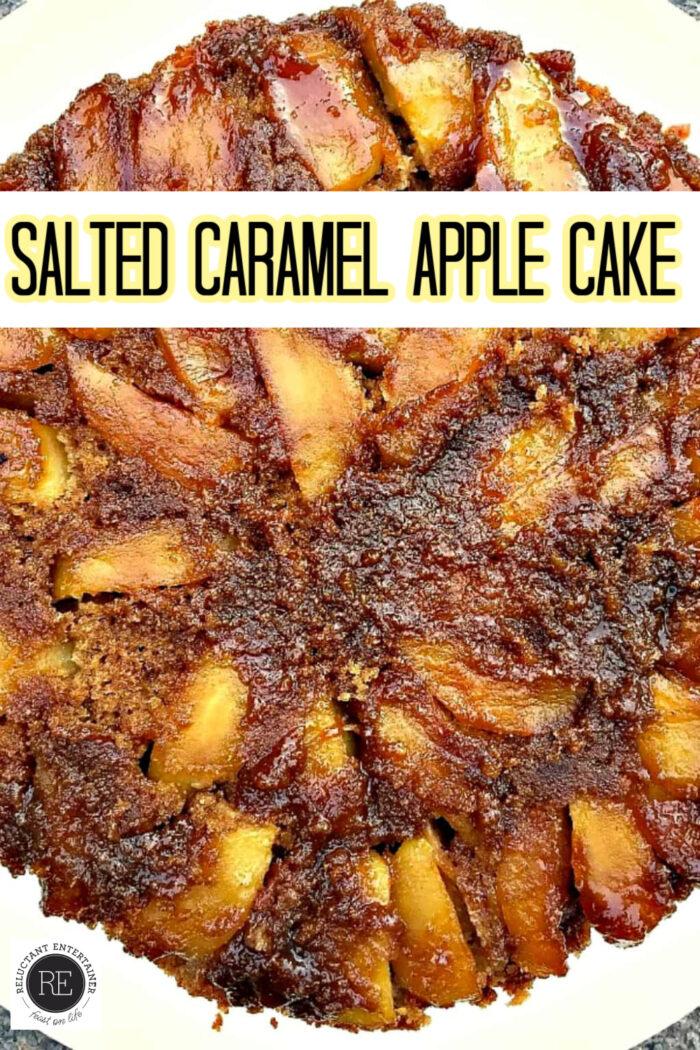 Salted Caramel Apple Cake
