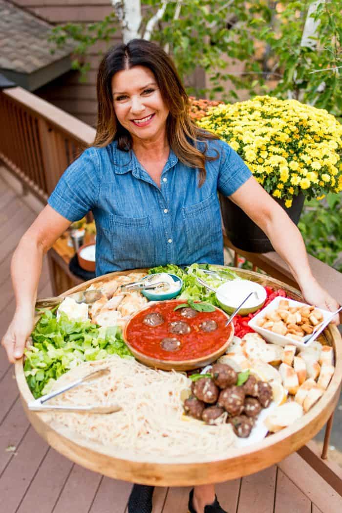 TASTY Spaghetti and Meatballs Epic Dinner Board