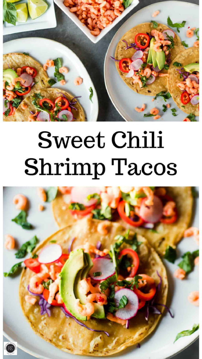 Sweet Chili Shrimp Tacos