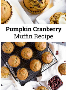 Pumpkin Cranberry Muffin Recipe