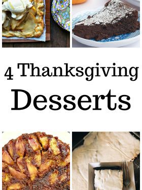 Last-Minute 4 Thanksgiving Desserts - Reluctant Entertainer