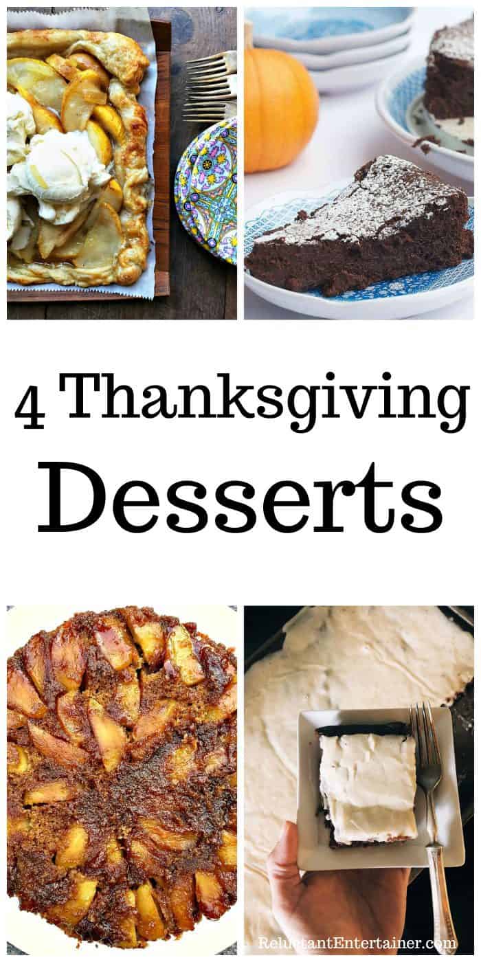 4 Thanksgiving Desserts