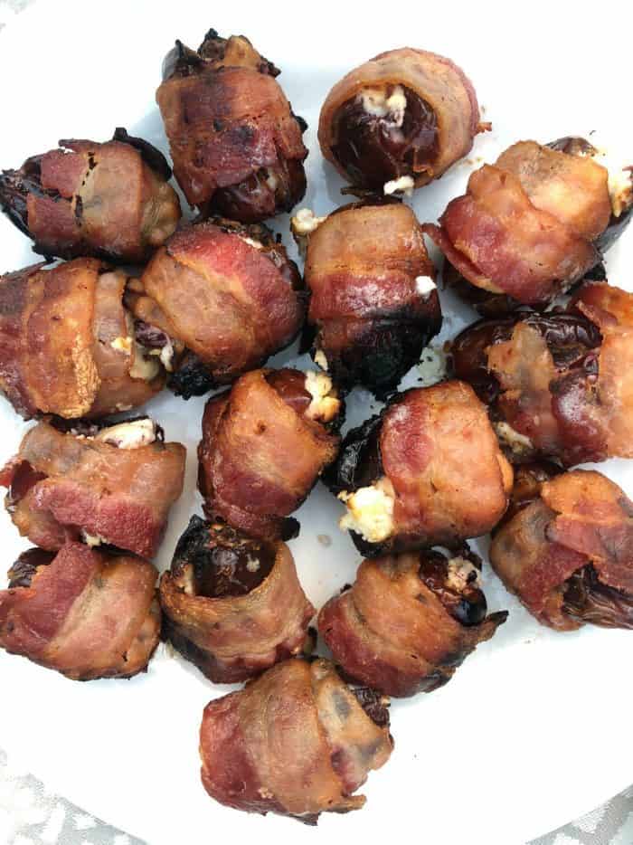 Cranberry Goat Cheese Stuffed Dates