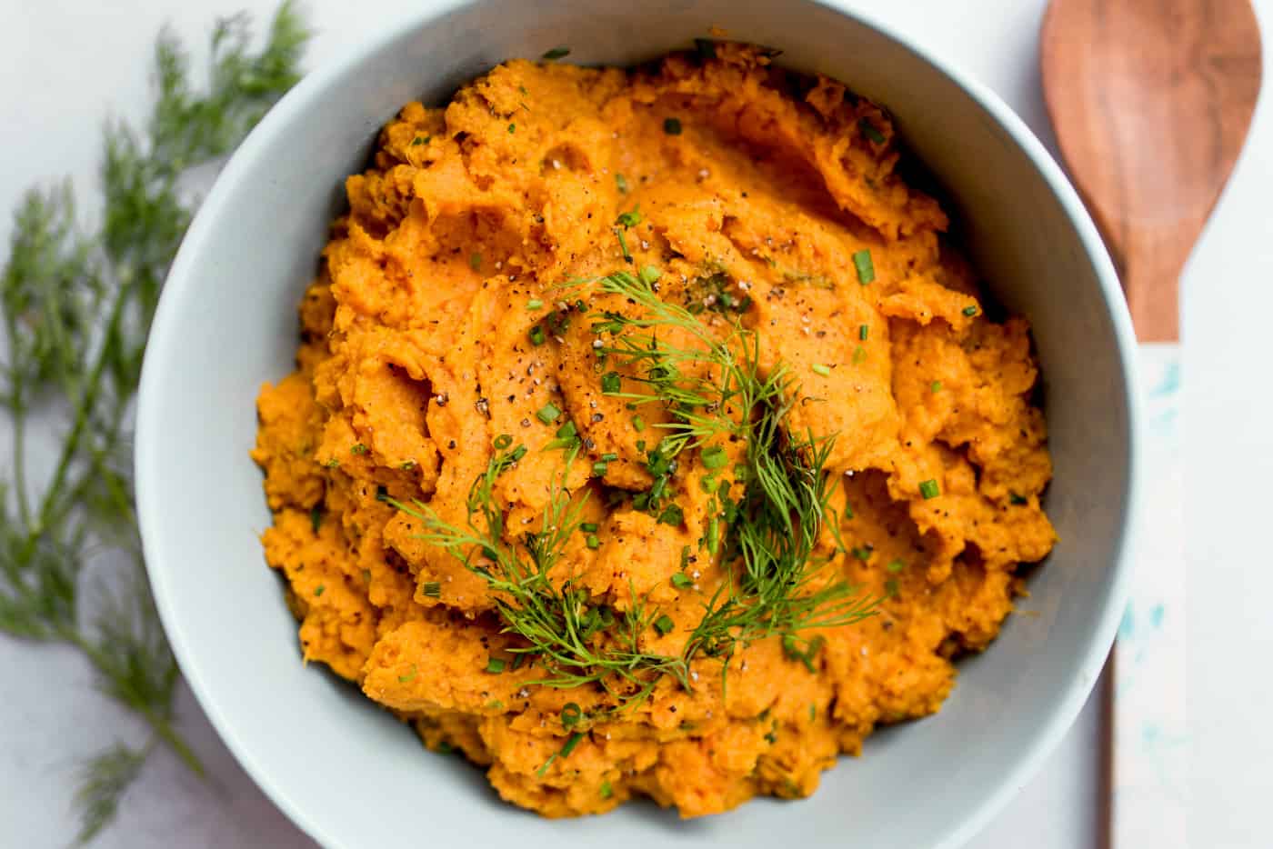 Savory Sweet Potato Mash - Inspired Fresh Life