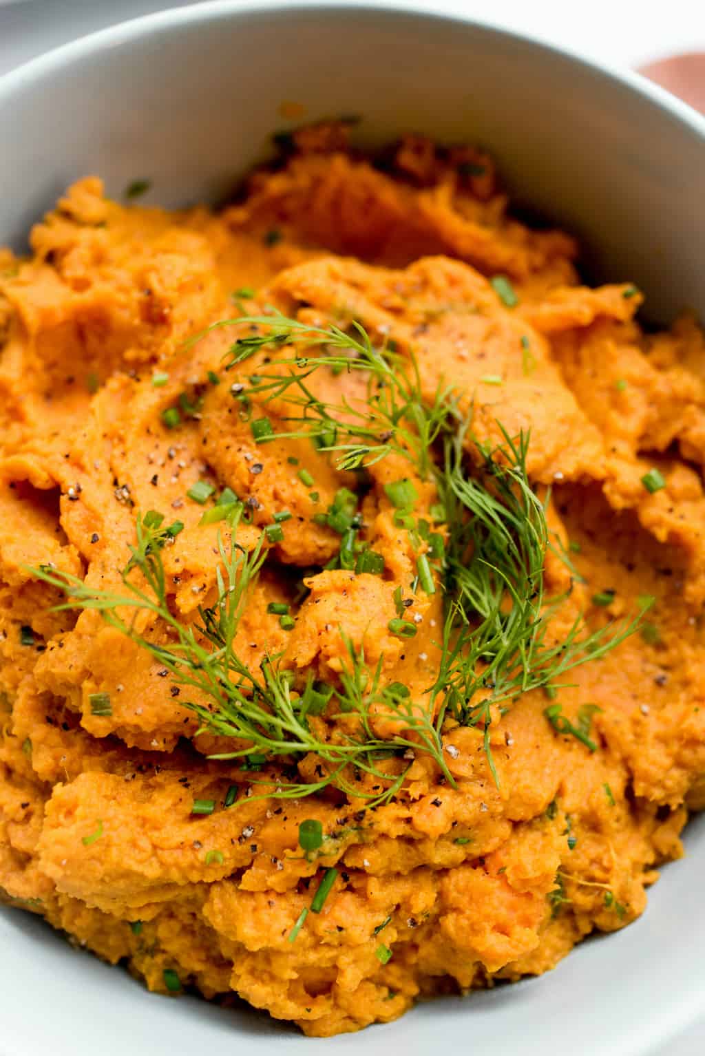 Curried Mashed Sweet Potatoes - Reluctant Entertainer