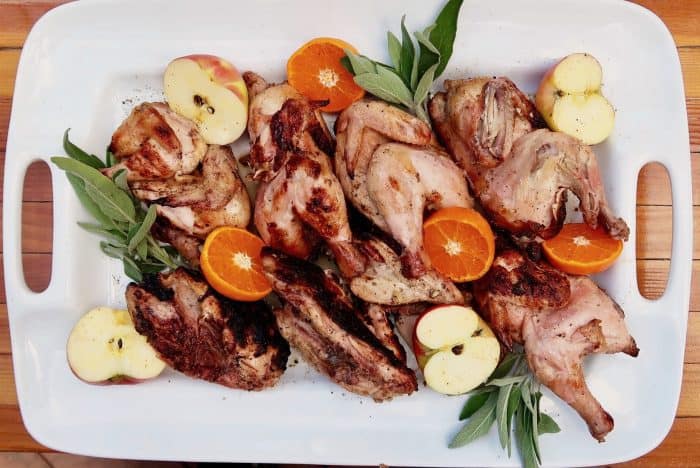 Easy Grilled Cornish Game Hens