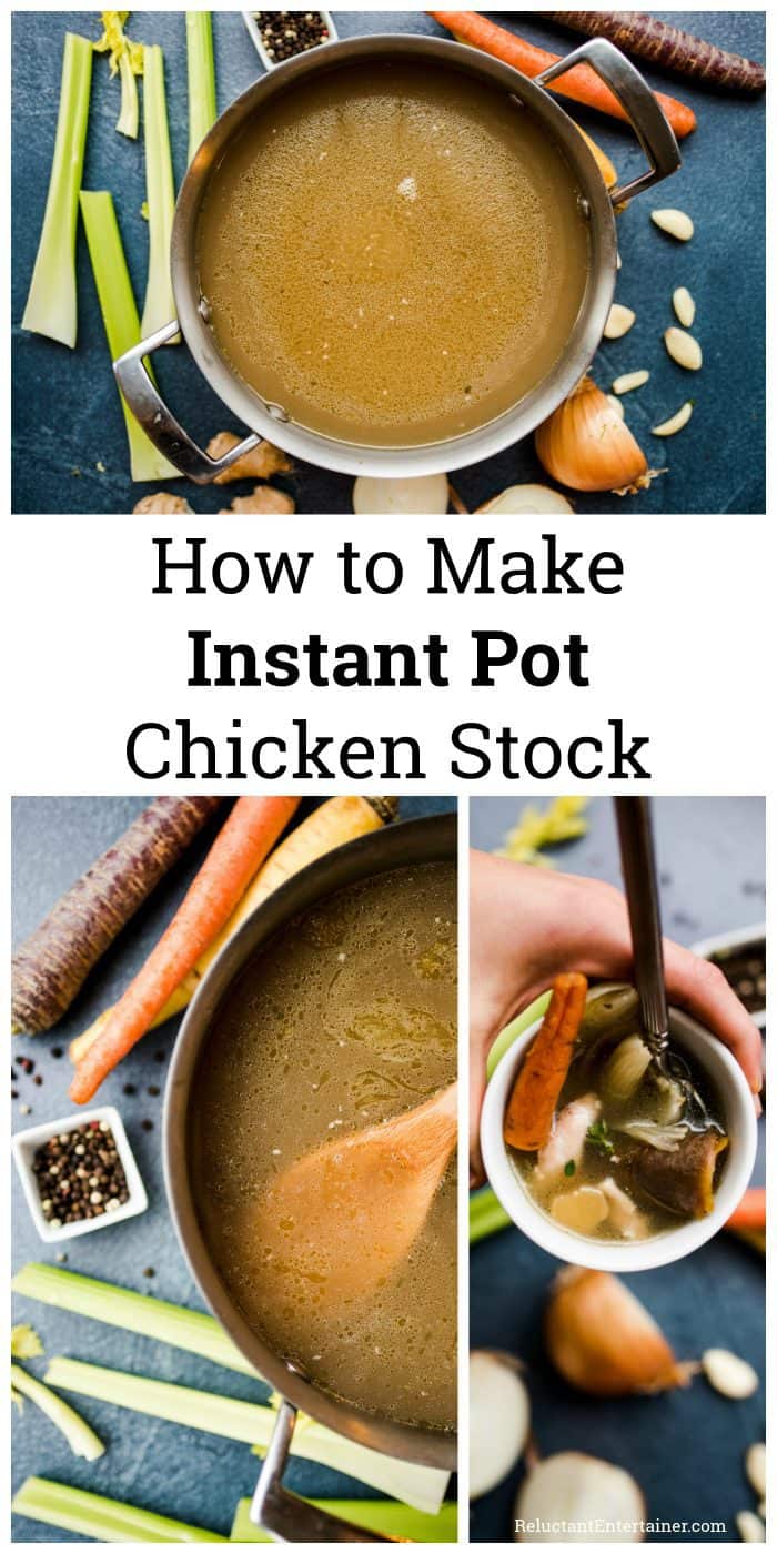 How to Make Instant Pot Chicken Stock Recipe
