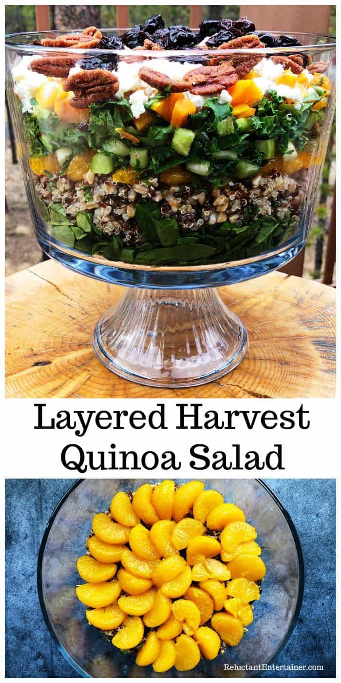 Layered Harvest Quinoa Salad Recipe