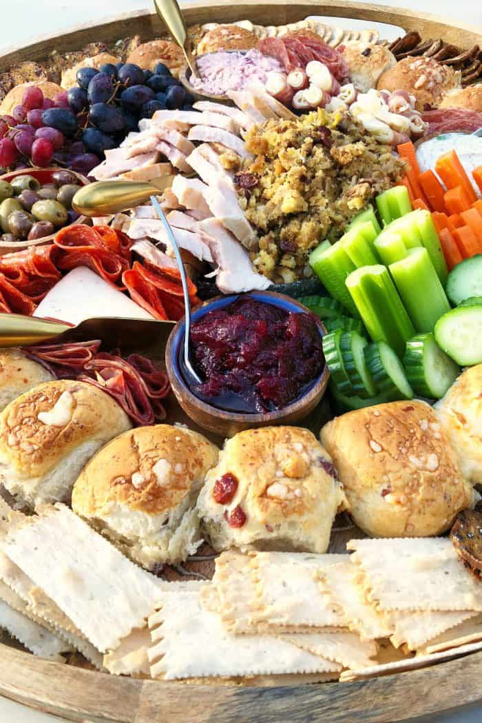 Tasty Leftover Thanksgiving Epic Charcuterie Board