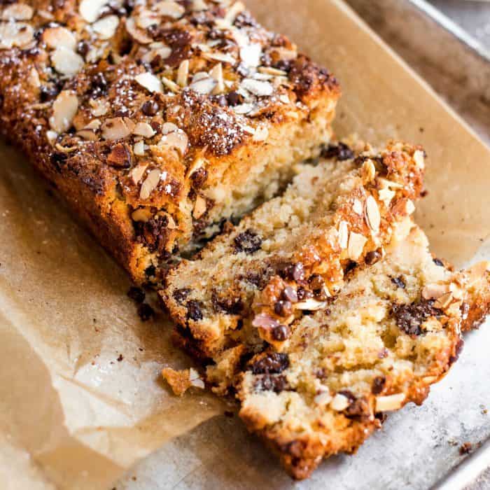 So good Orange Almond Scone Loaf Bread