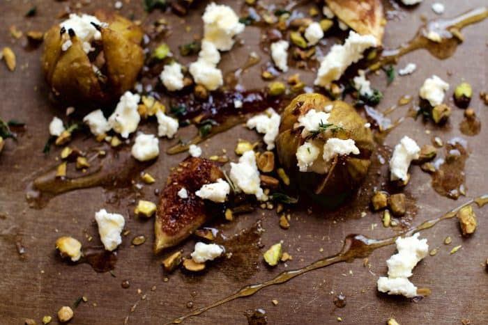 Roasted Goat Cheese Figs