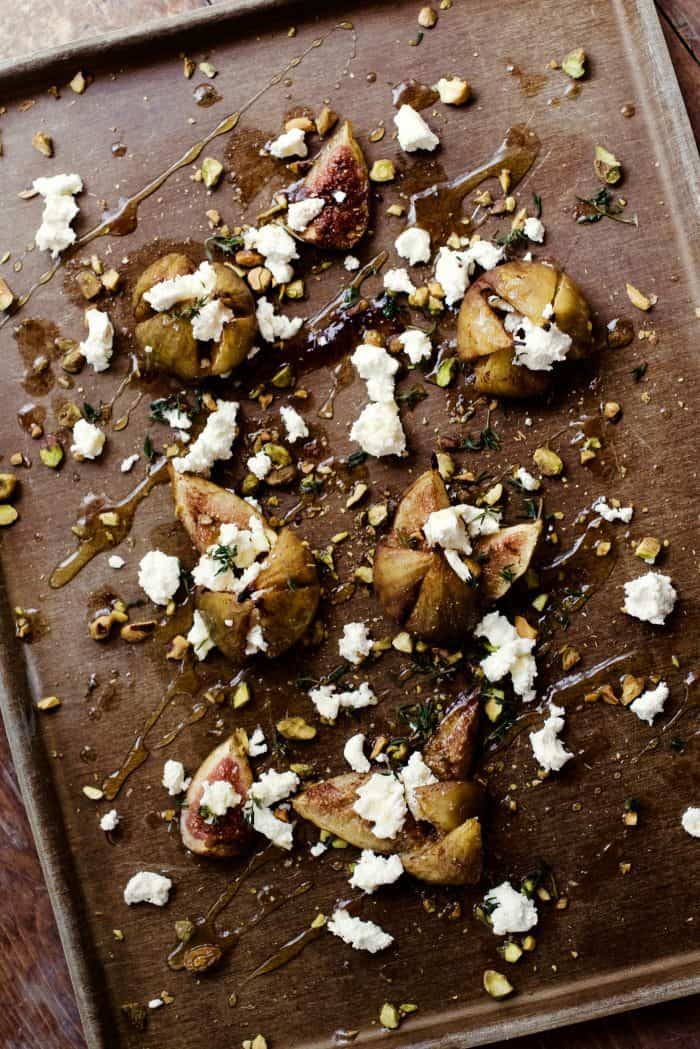 Oven Roasted Goat Cheese Figs Recipe