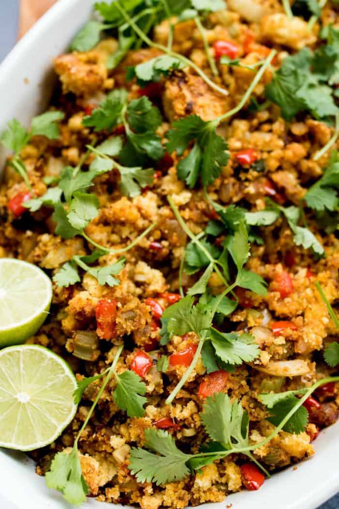 Easy Vegetarian Mexican Stuffing Recipe