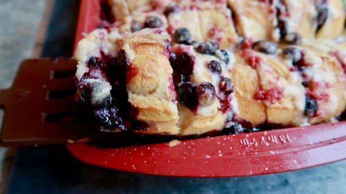 BEST Baked Berry Mascarpone Stuffed French Toast