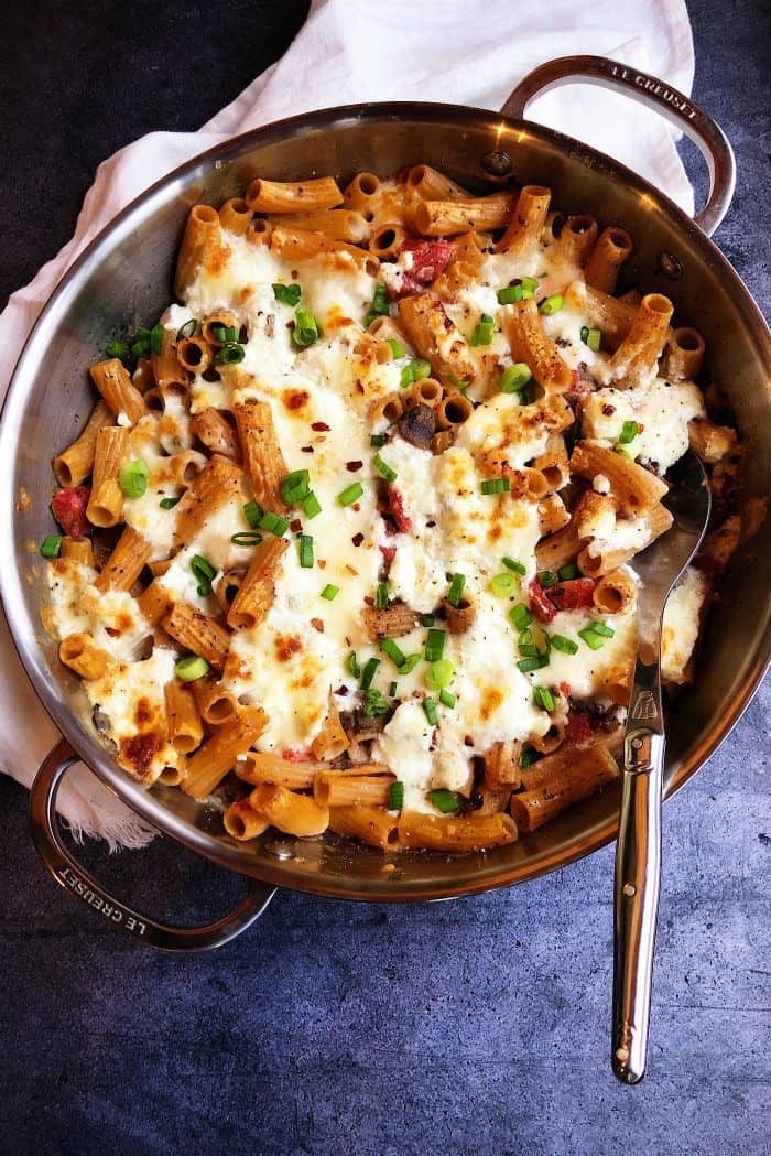 Best Four Cheese Pasta Bake
