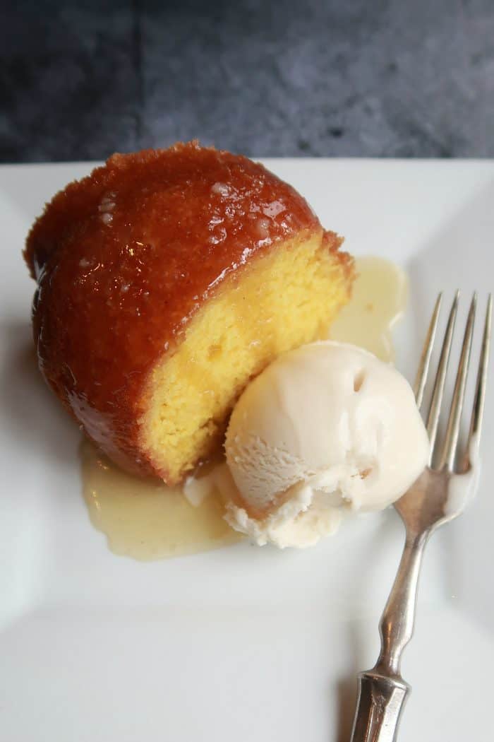 EASY Holiday Rum Bundt Cake Recipe - no nuts