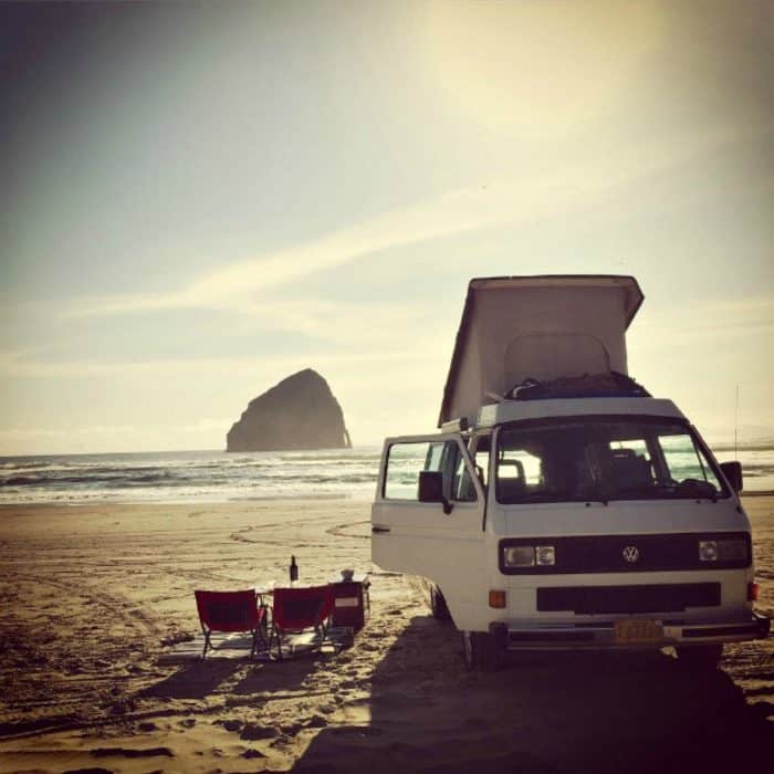 VW Westfalia - beach