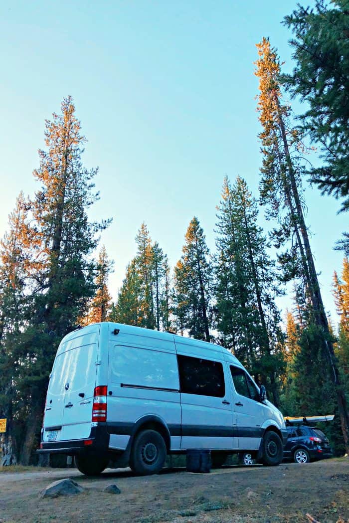 VW Westfalia to Mercedes Sprinter Van Conversion - camping