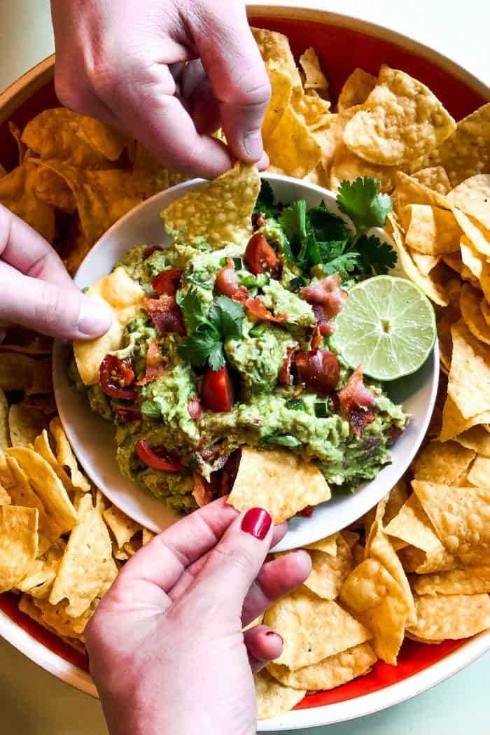 Super Easy Bacon Guacamole Recipe