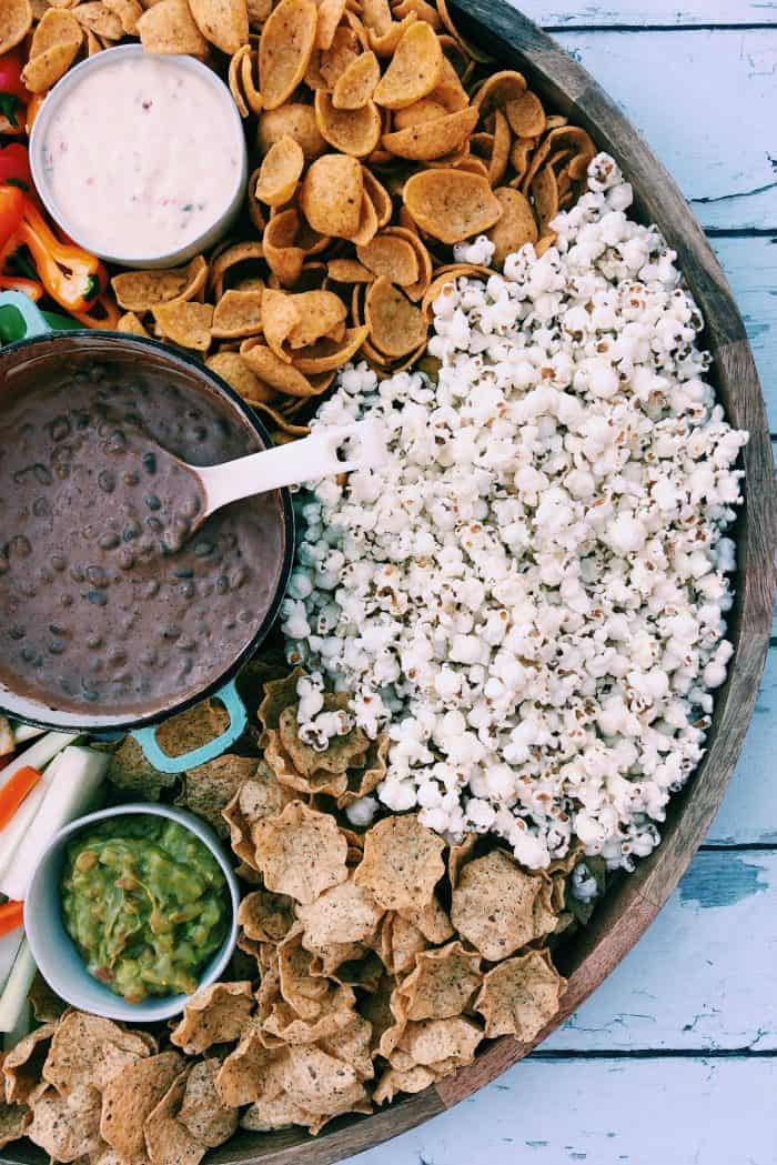 popcorn on the big board