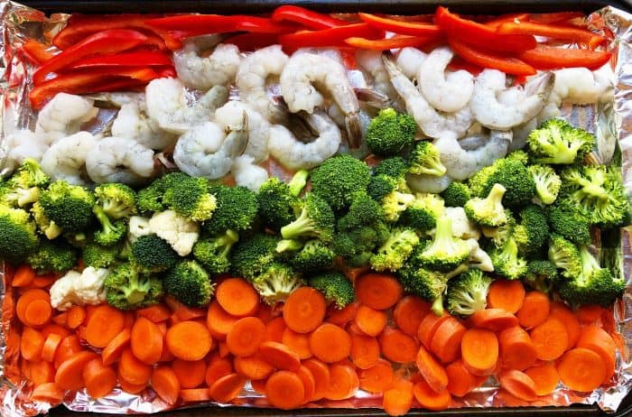 Shrimp Sheet Pan Dinner