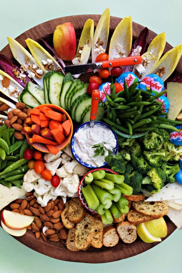 Fresh Vegetable & Cheese Tray