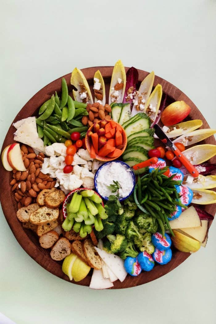 Fresh Vegetable & Cheese Tray