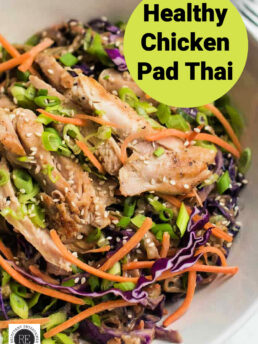 Healthy Chicken Pad Thai
