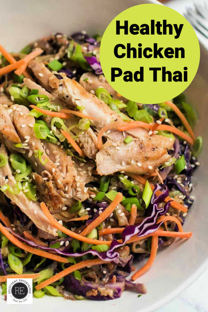 Healthy Chicken Pad Thai