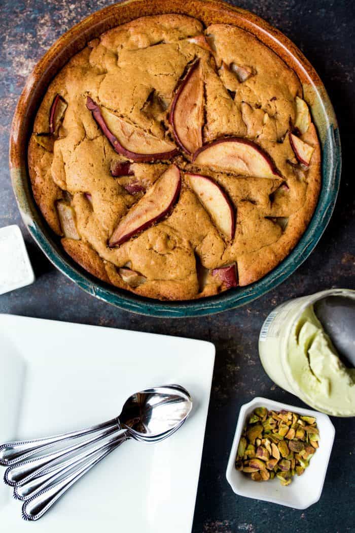 Best Pistachio Pear Olive Oil Cake