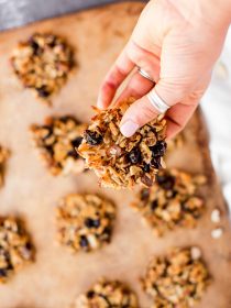 Simple Almond Cranberry Crunch Cookies