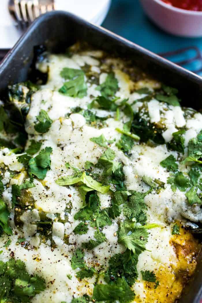 best Sweet Potato Collard Green Enchiladas