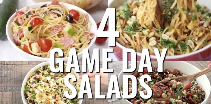 4 Game Day Salads to Serve