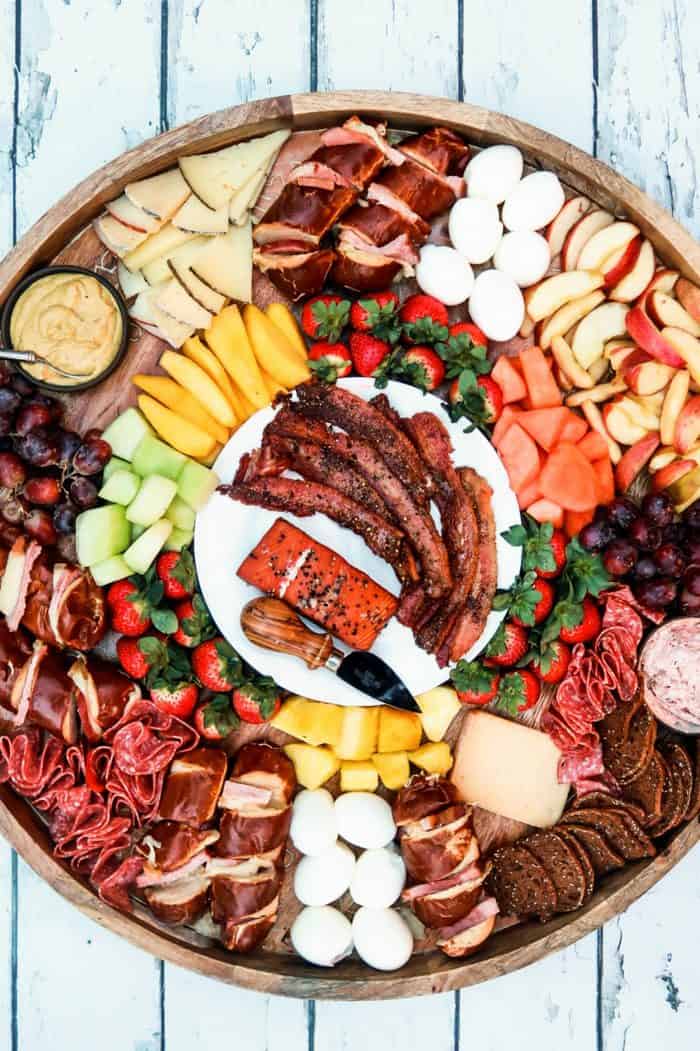 Epic Best Bacon Breakfast Charcuterie Board - Reluctant Entertainer