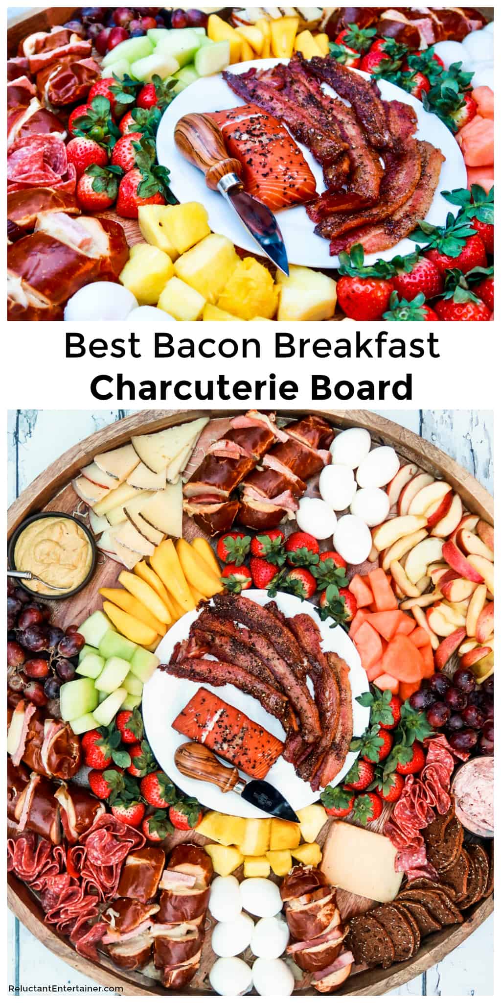 Epic Best Bacon Breakfast Charcuterie Board - Reluctant Entertainer