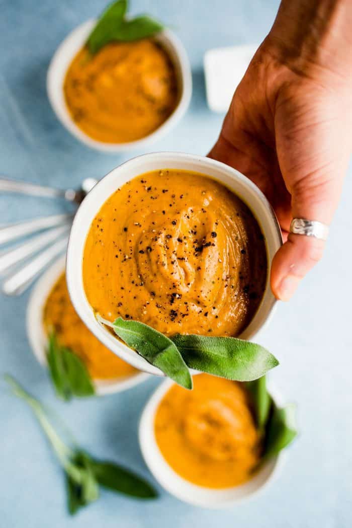 BEST Creamy Coconut Butternut Squash Soup