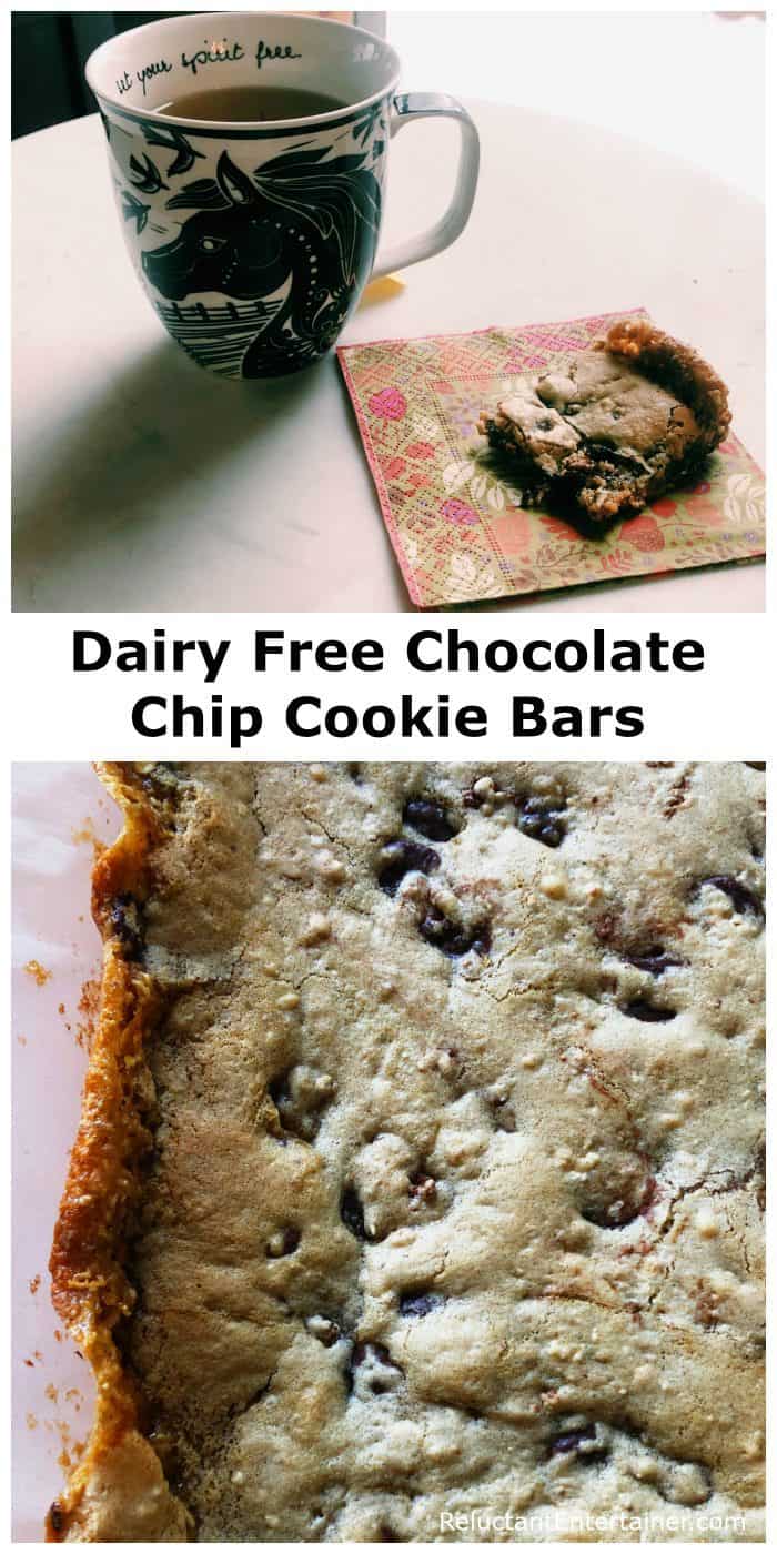 Sheet Pan Chocolate Chip Cookie Bars - The BakerMama
